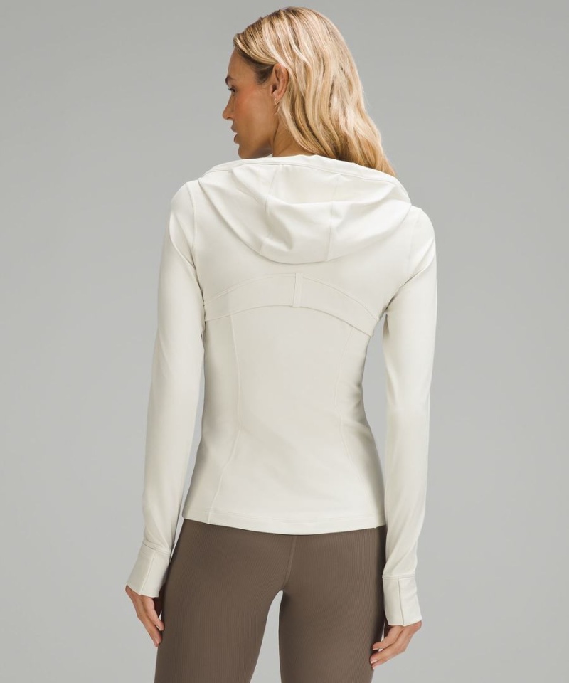 Lululemon Hooded Nulu Define Jacket Dam Beige Sverige | GZVKHM034
