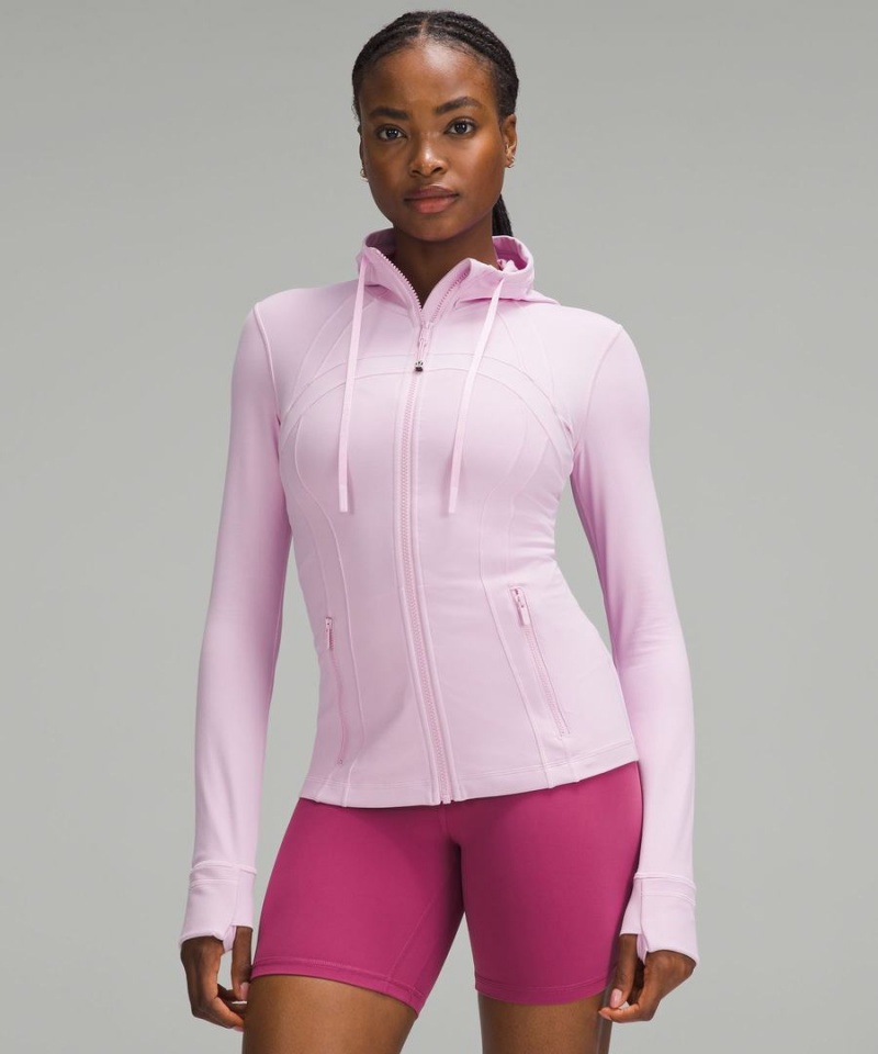 Lululemon Hooded Nulu Define Jacket Dam Ljuslila Sverige | EUDBSF630
