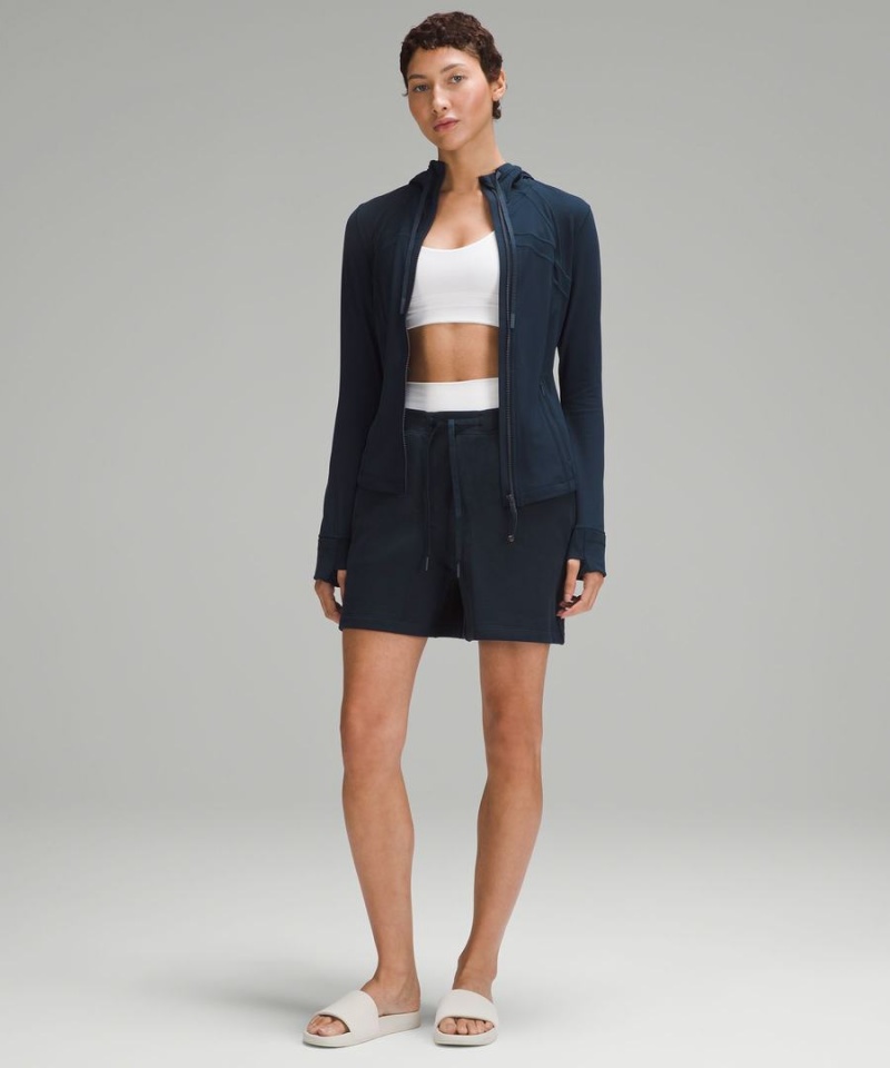 Lululemon Hooded Nulu Define Jacket Dam Marinblå Sverige | PRAXLJ854