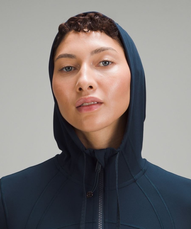 Lululemon Hooded Nulu Define Jacket Dam Marinblå Sverige | PRAXLJ854