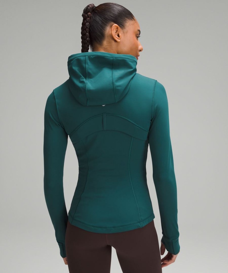 Lululemon Hooded Nulu Define Jacket Dam Turkos Sverige | CSUIMY918