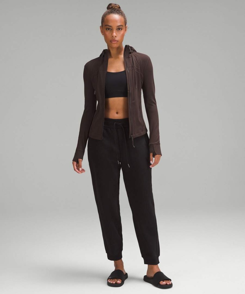 Lululemon Hooded Nulu Define Jacket Dam Choklad Sverige | RKXZQB523