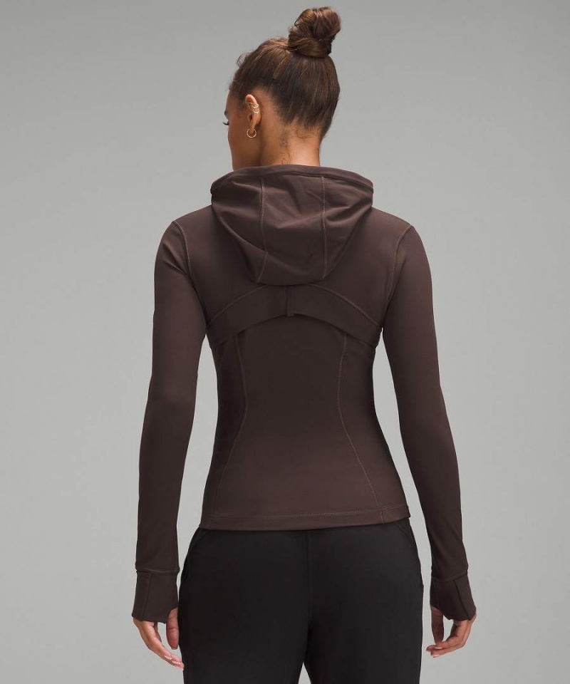 Lululemon Hooded Nulu Define Jacket Dam Choklad Sverige | RKXZQB523