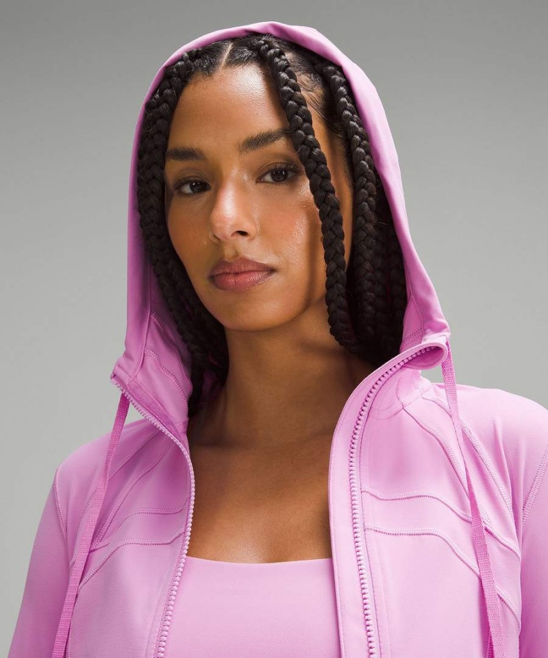Lululemon Hooded Nulu Define Jacket Dam Lila Sverige | ILBAPN408