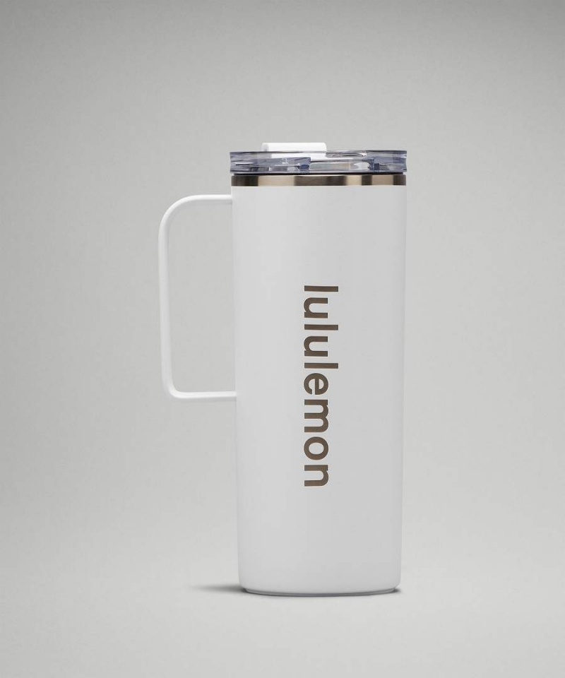 Lululemon Insulated Mug 20oz Vattenflaska Dam Vita Sverige | OWYKTF275
