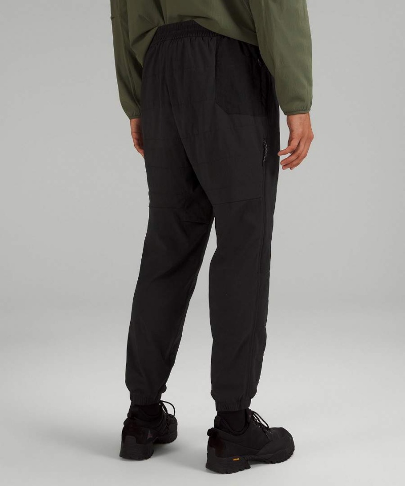 Lululemon Insulated Vandring Byxor Herr Svarta Sverige | BCALXP462