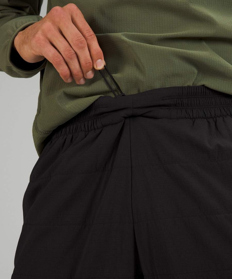 Lululemon Insulated Vandring Byxor Herr Svarta Sverige | BCALXP462