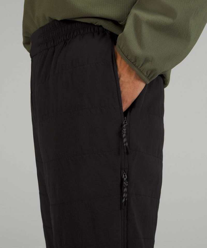 Lululemon Insulated Vandring Byxor Herr Svarta Sverige | BCALXP462