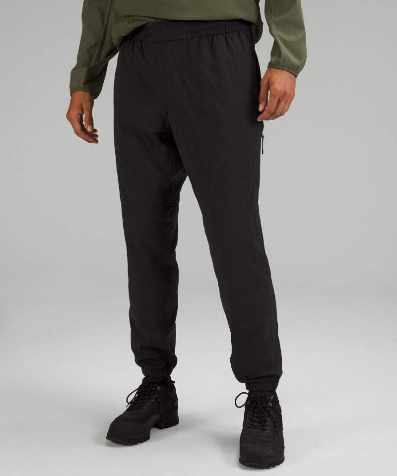 Lululemon Insulated Vandring Byxor Herr Svarta Sverige | BCALXP462