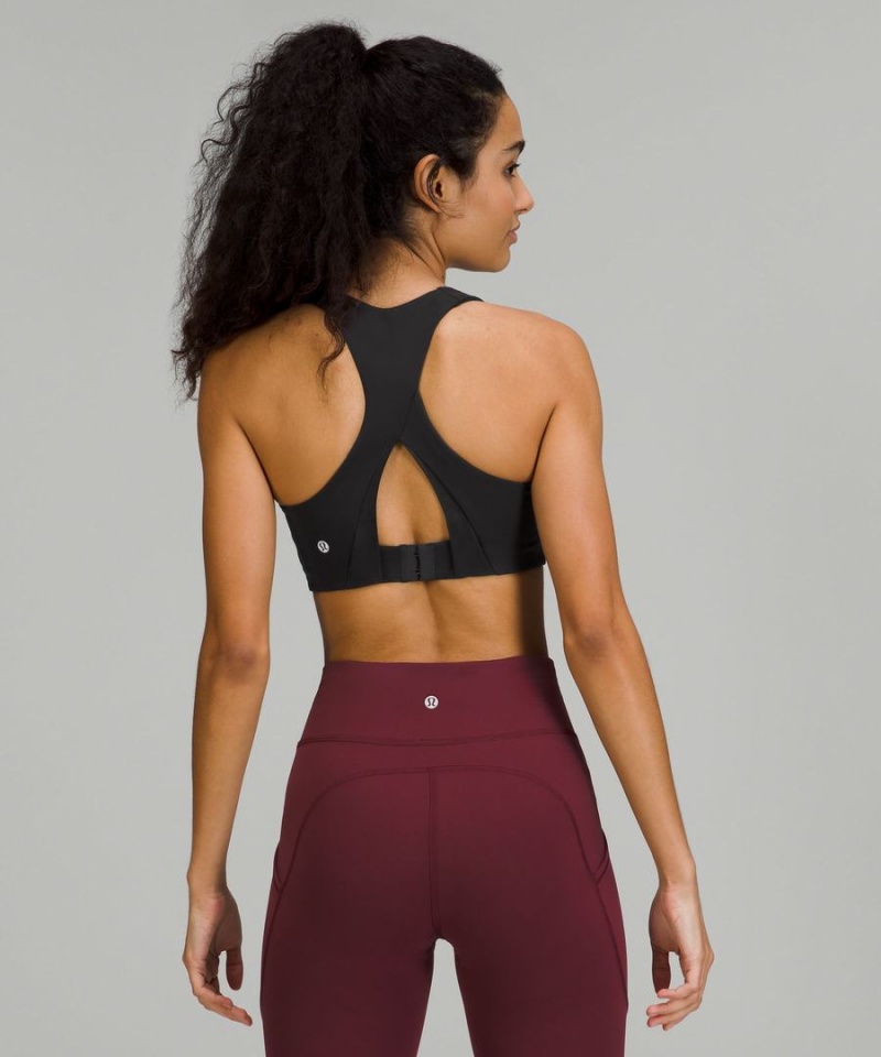 Lululemon Invigorate Bra with Clasp High Support, B/C Cup Sport BH Dam Svarta Sverige | DQJBIZ371