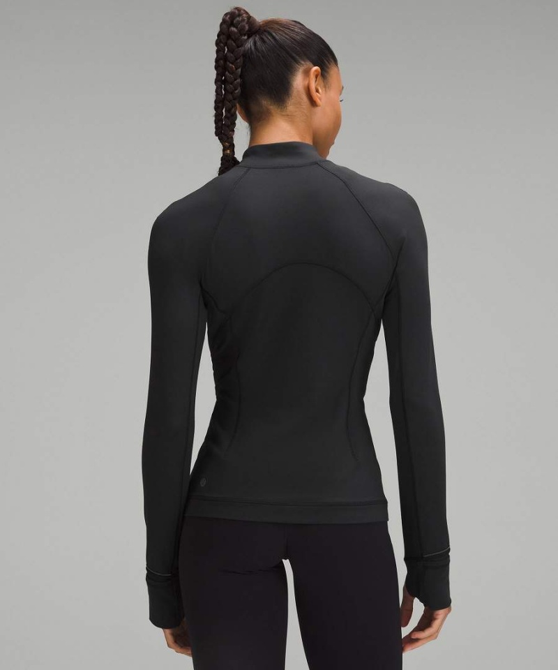 Lululemon It's Rulu Half Zip Långärmad Tröja Dam Svarta Sverige | AVJTDF590
