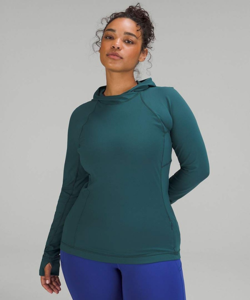 Lululemon It's Rulu Long-Sleeve Hoodie Dam Gröna Sverige | RKFTQU042