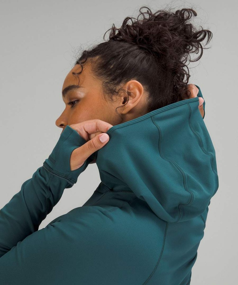Lululemon It's Rulu Long-Sleeve Hoodie Dam Gröna Sverige | RKFTQU042