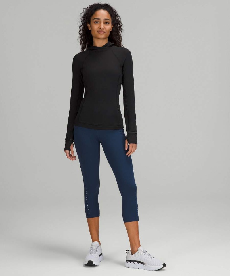 Lululemon It's Rulu Long-Sleeve Hoodie Dam Svarta Sverige | MWOPGF426