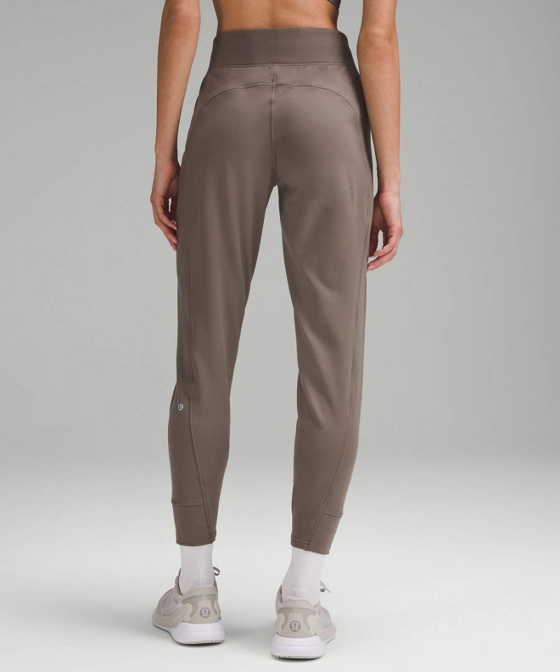Lululemon It's Rulu Run Fleece High-Rise Full Length Joggingbyxor Dam Grå Sverige | JCXQYD836