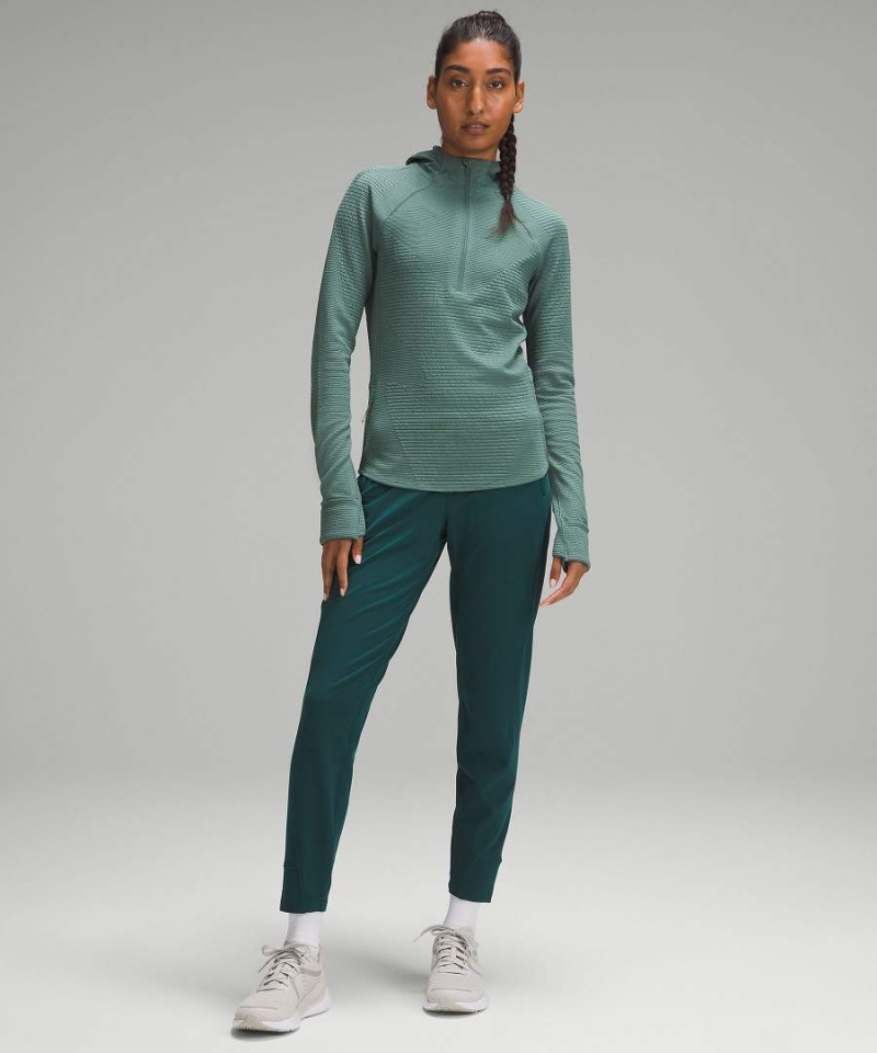 Lululemon It's Rulu Run Fleece High-Rise Full Length Joggingbyxor Dam Turkos Sverige | GVTAIY154