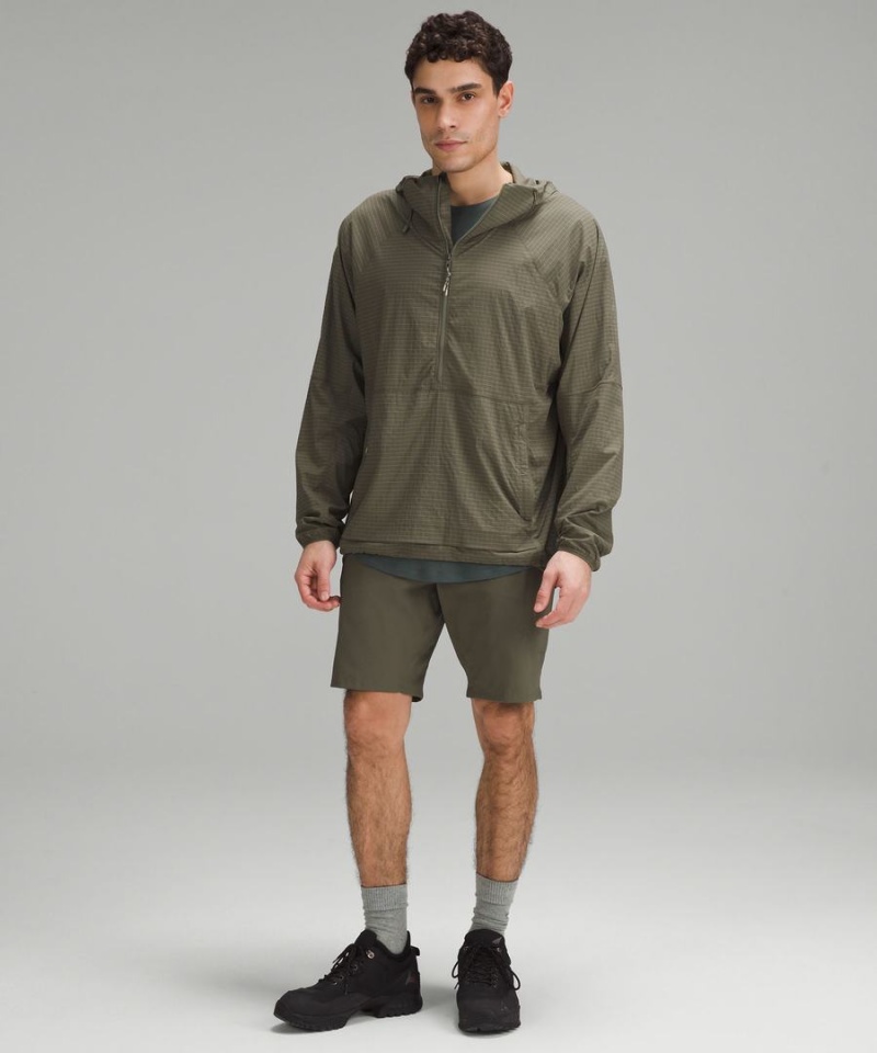Lululemon Klassiska-Fit 9 Vandring Cargo Shorts Herr Gröna Sverige | NRFMWQ351