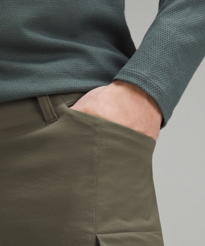 Lululemon Klassiska-Fit 9 Vandring Cargo Shorts Herr Gröna Sverige | NRFMWQ351