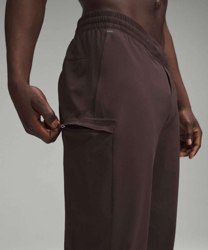 Lululemon License to Train Cargo Joggingbyxor Herr Choklad Sverige | LVQWCN851