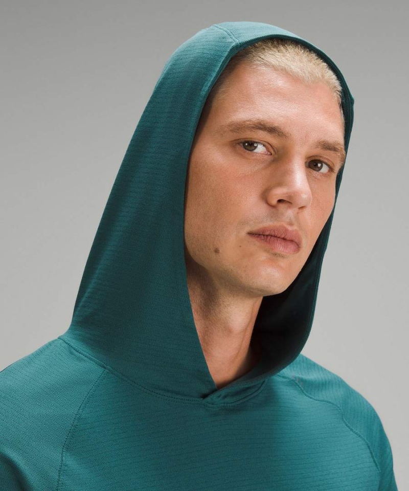 Lululemon License to Train Hoodie Herr Turkos Sverige | QMKSPL379