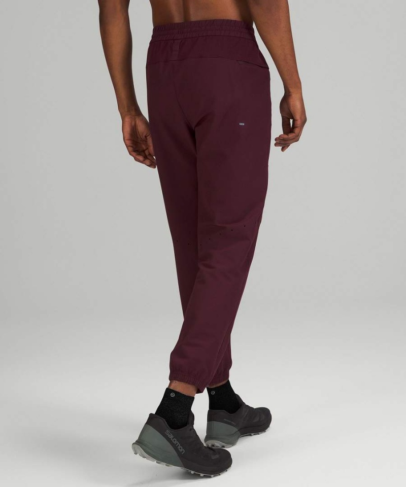 Lululemon License to Train Joggingbyxor Herr Vinröda Sverige | IVOJGN418