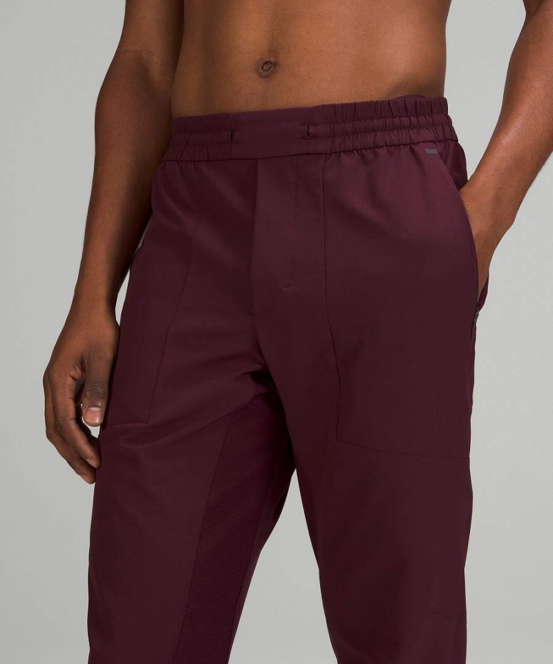 Lululemon License to Train Joggingbyxor Herr Vinröda Sverige | IVOJGN418