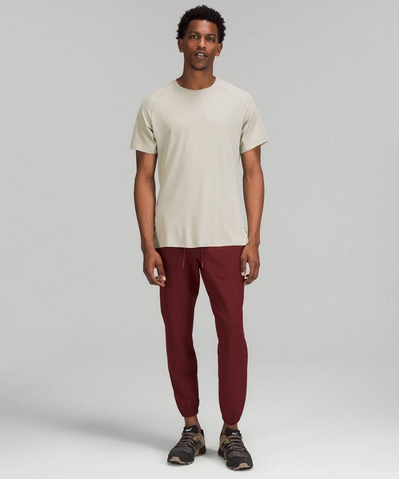 Lululemon License to Train Joggingbyxor Herr Röda Vinröda Sverige | UQTGJC214