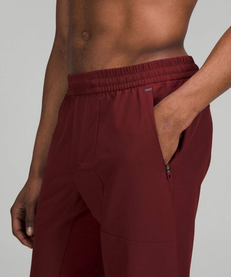 Lululemon License to Train Joggingbyxor Herr Röda Vinröda Sverige | UQTGJC214