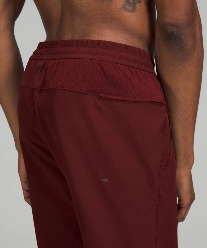 Lululemon License to Train Joggingbyxor Herr Röda Vinröda Sverige | UQTGJC214