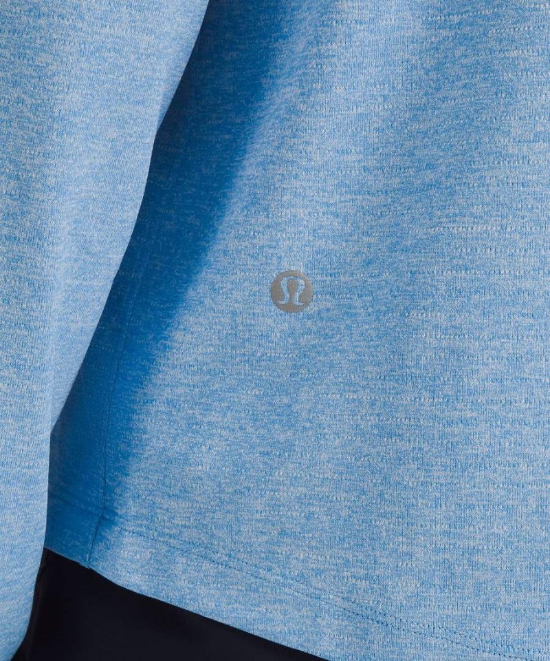 Lululemon License to Train Klassiska-Fit Långärmad Tröja Dam Blå Sverige | HUQZTE674