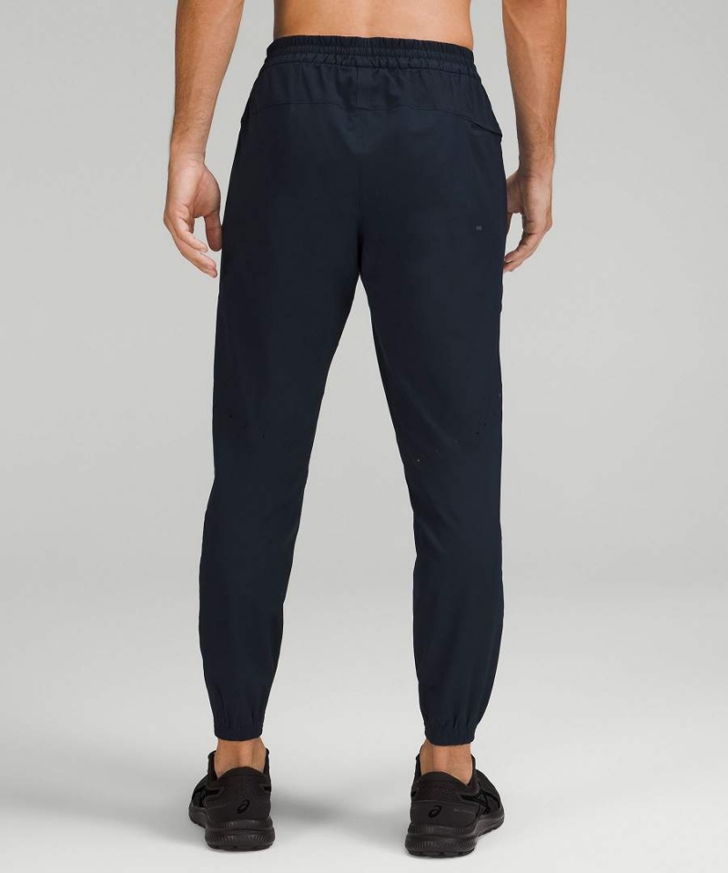 Lululemon License to Train Shorter Joggingbyxor Herr Marinblå Sverige | LKSDXI437
