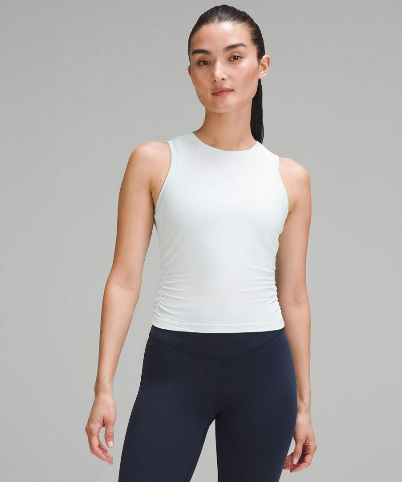 Lululemon License to Train Tight-Fit Linne Dam Blå Sverige | HBYFJA183