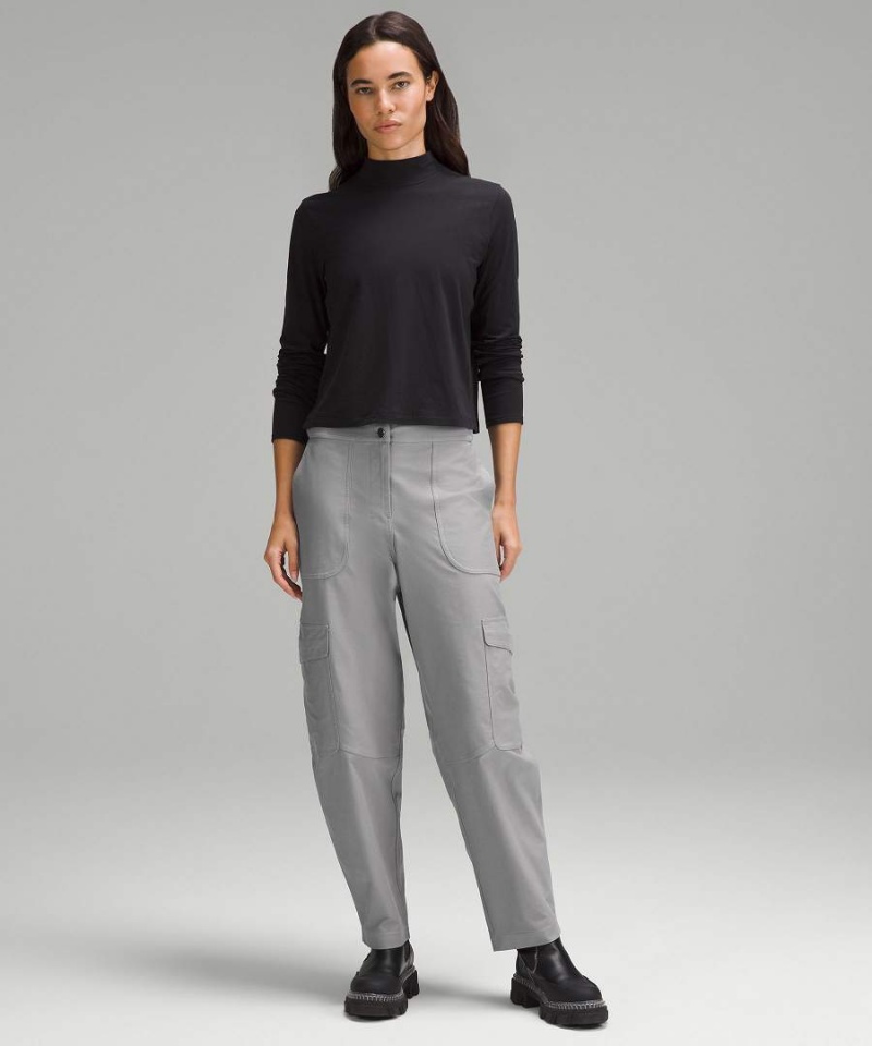 Lululemon Light Utilitech Cargo Pocket High-Rise Byxor Dam Grå Sverige | BCVEHF857