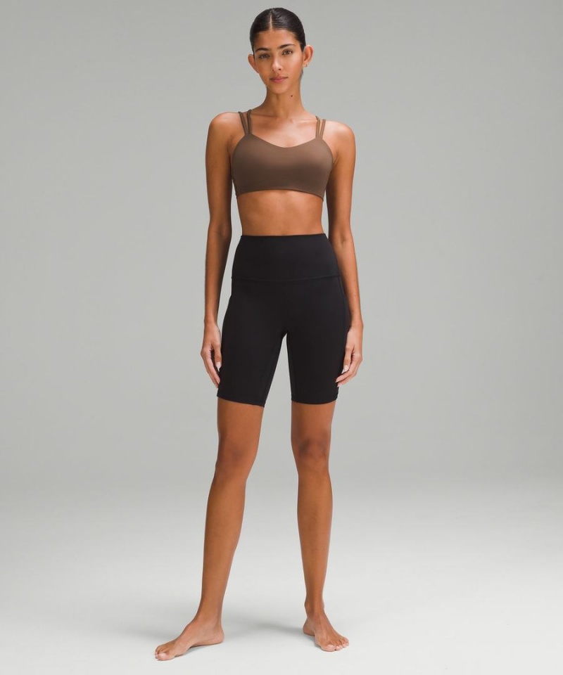 Lululemon Like a Cloud Bra Light Support, B/C Cup Sport BH Dam Choklad Sverige | CIHSKG576
