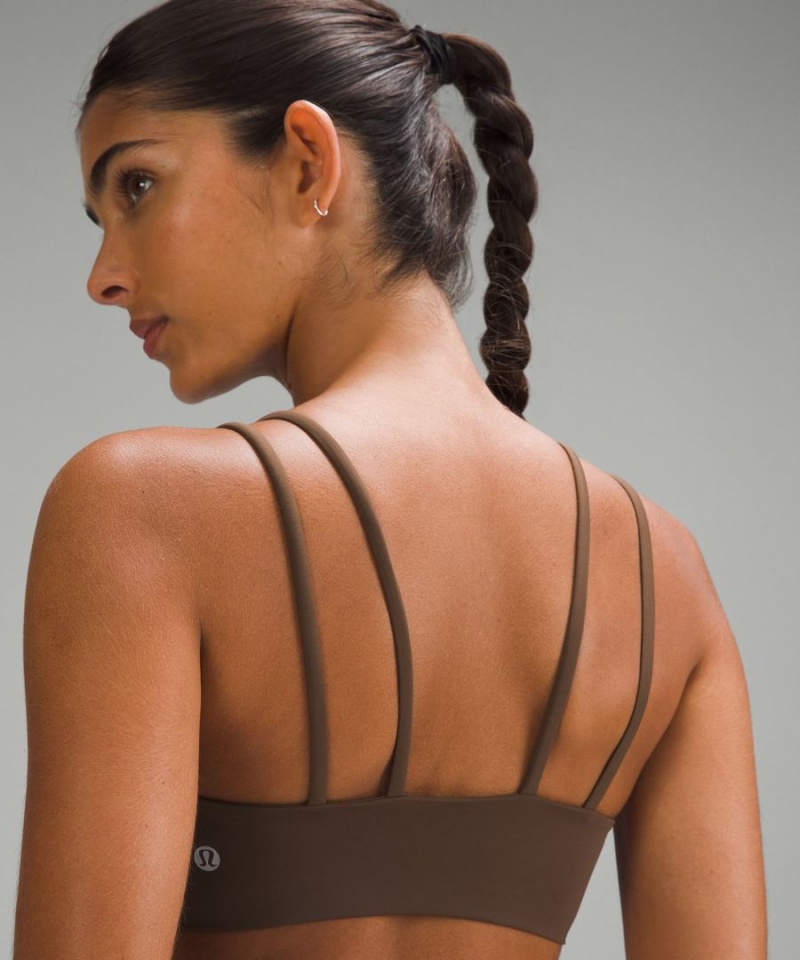Lululemon Like a Cloud Bra Light Support, B/C Cup Sport BH Dam Choklad Sverige | CIHSKG576