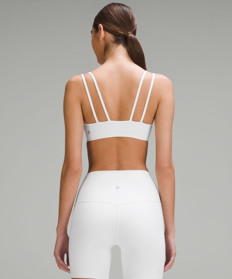 Lululemon Like a Cloud Bra Light Support, B/C Cup Sport BH Dam Vita Sverige | ZTBGXV380