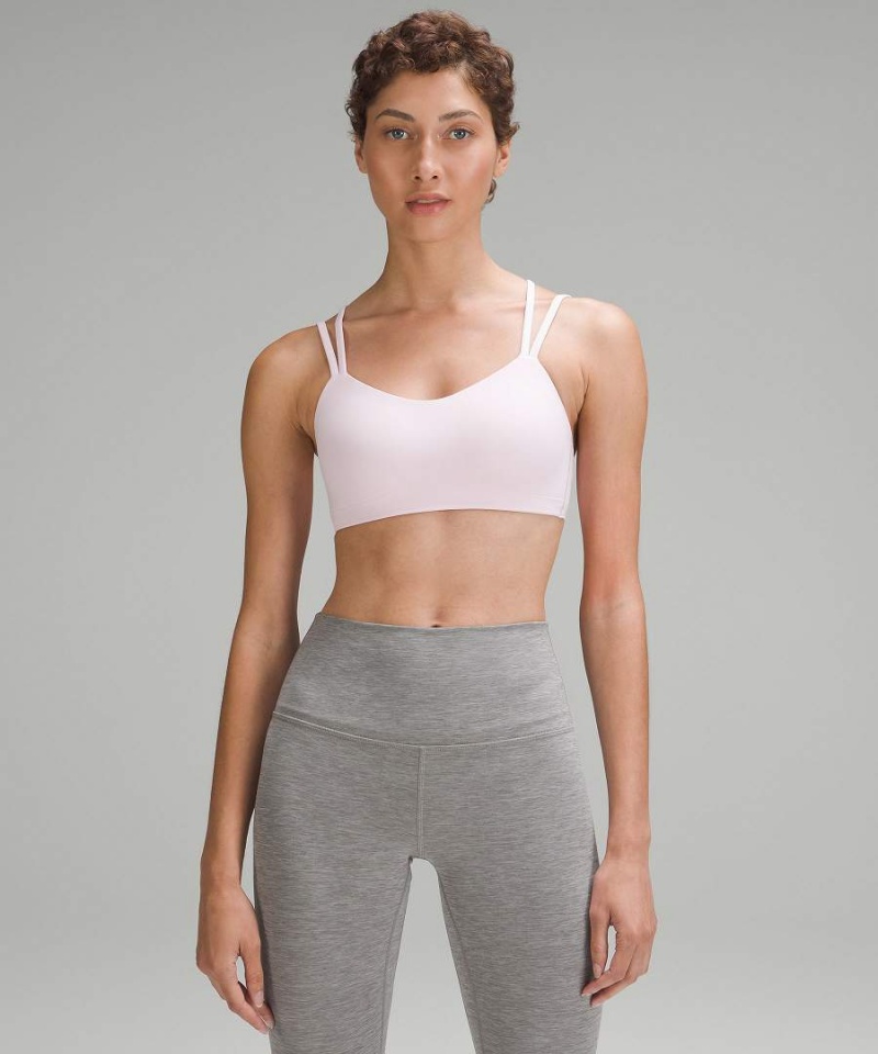 Lululemon Like a Cloud Bra Light Support, B/C Cup Sport BH Dam Rosa Sverige | HQTSRM896