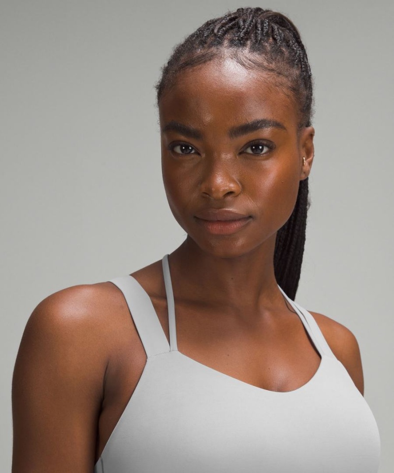 Lululemon Like a Cloud Longline Bra Light Support, D/DD Cup Sport BH Dam Grå Sverige | LAHSQN841