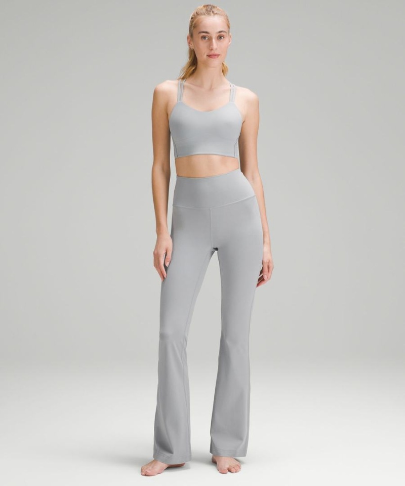 Lululemon Like a Cloud Longline Bra Light Support, B/C Cup Sport BH Dam Grå Sverige | SGANCH239