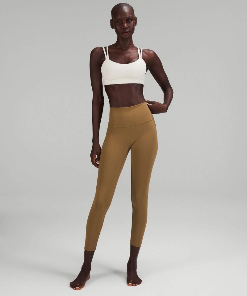 Lululemon Like a Cloud Räfflad Bra Light Support, B/C Cup Sport BH Dam Beige Sverige | YRGCDK423