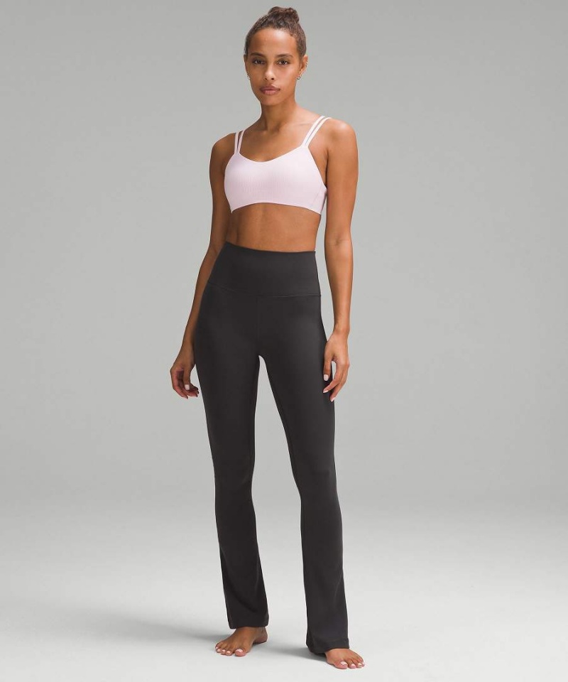 Lululemon Like a Cloud Räfflad Bra Light Support, B/C Cup Sport BH Dam Rosa Sverige | NGQBML746