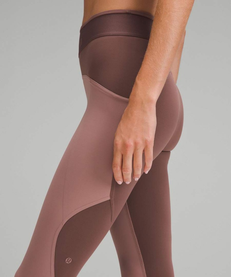 Lululemon Logo Waistband Everlux Tränings Crop 15