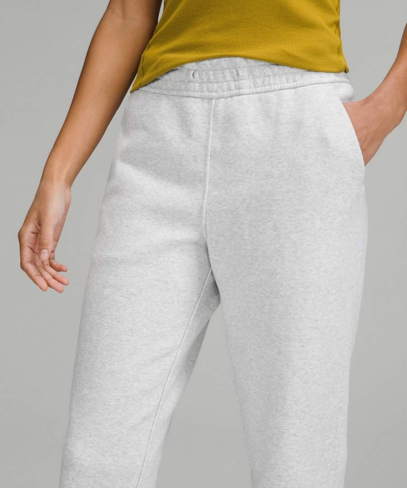 Lululemon Loungeful High-Rise Cropped Joggingbyxor Dam Ljusgrå Sverige | KGXZQA785