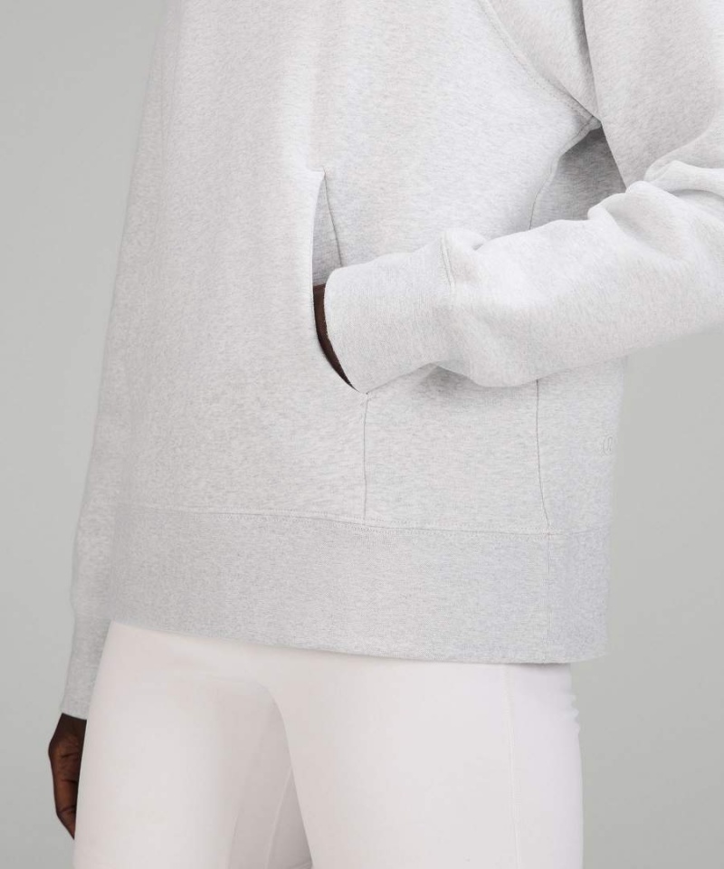 Lululemon Loungeful Hoodie Dam Ljusgrå Sverige | XHFRME436