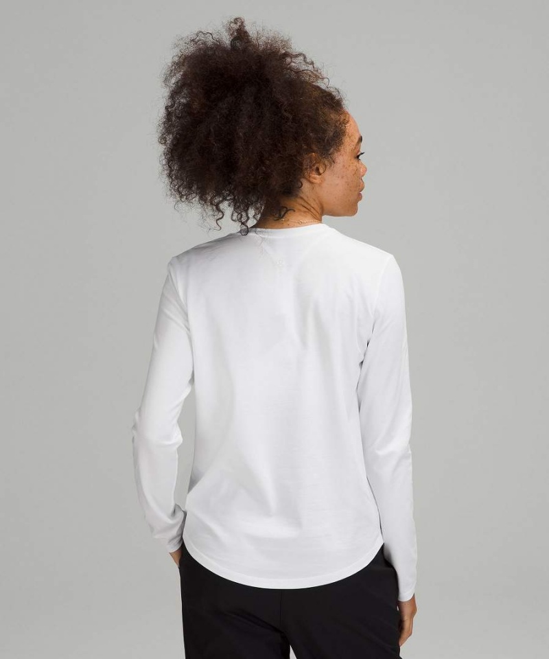 Lululemon Love Långärmad Tröja Dam Vita Sverige | GHLSWC126