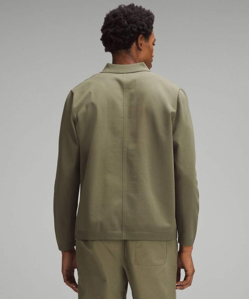 Lululemon Lätta Knit Long-Sleeve Piketröja Herr Olivgröna Sverige | GYUZPW054