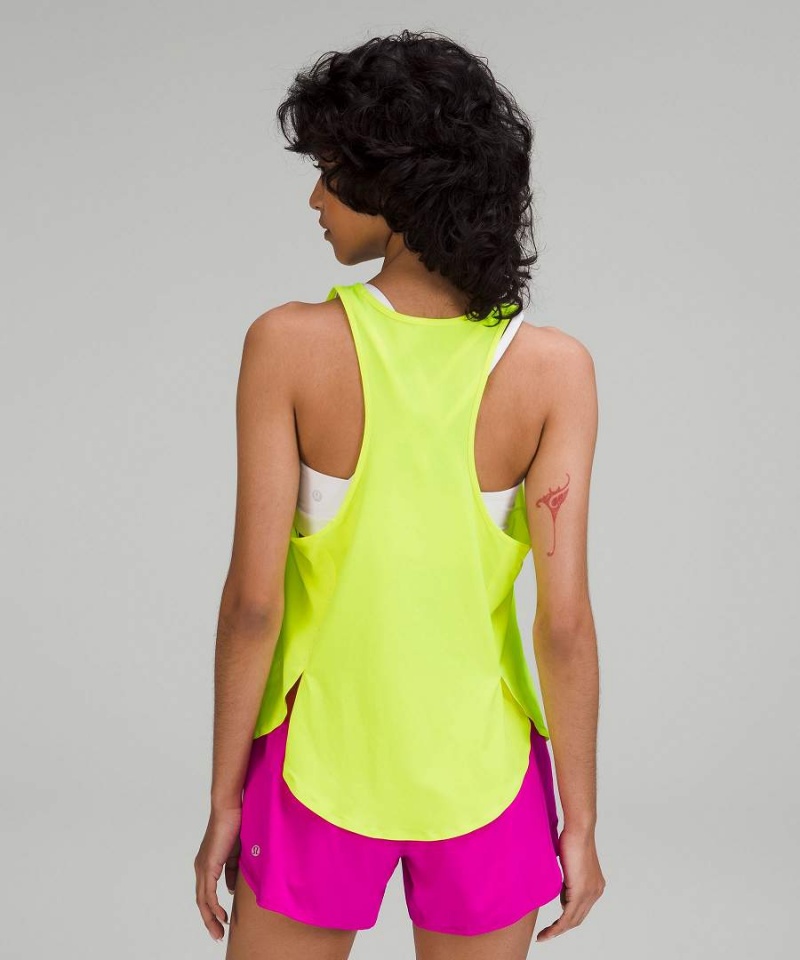 Lululemon Lätta Stretch Löpar Linne Dam Gula Sverige | HMQWAI869