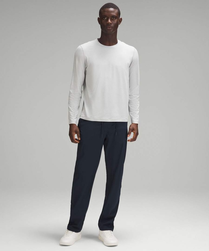 Lululemon Lätta Twill Klassiska-Fit Byxor Herr Marinblå Sverige | YWHRDU192