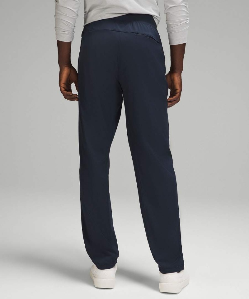 Lululemon Lätta Twill Klassiska-Fit Byxor Herr Marinblå Sverige | YWHRDU192