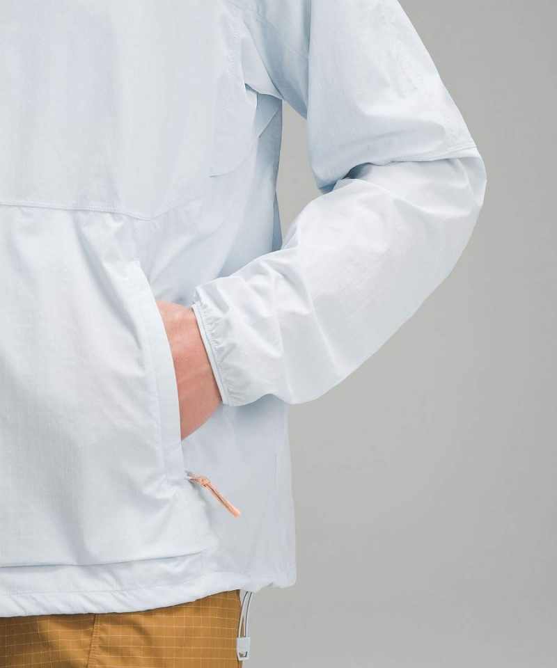 Lululemon Lätta Vandring Anorak Jackor Herr Blå Sverige | PGOLSM971